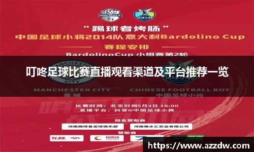 叮咚足球比赛直播观看渠道及平台推荐一览